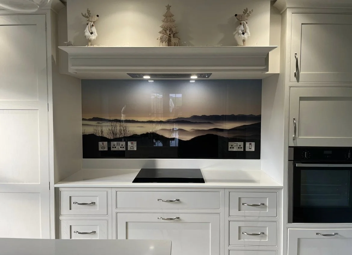 Kitchen Glass Splashback Ireland 