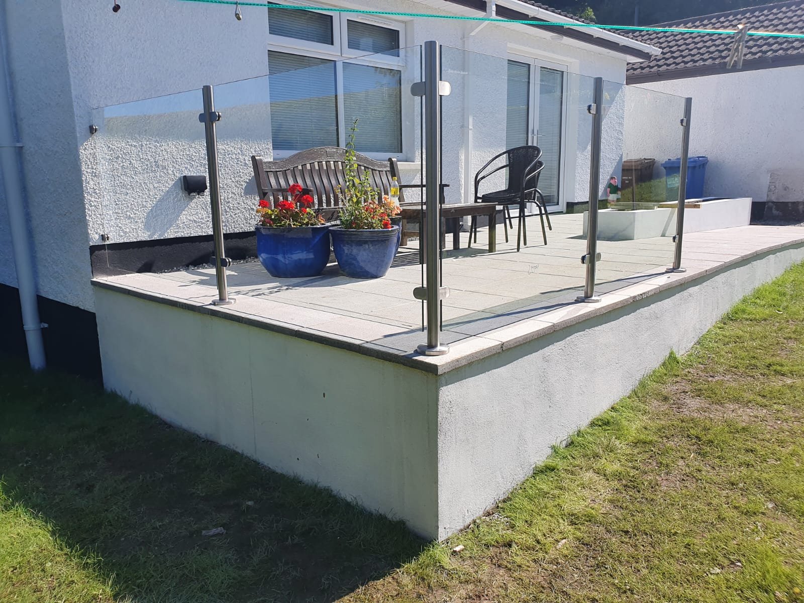 Toughened glass balustrades For Gardens In Ireland 