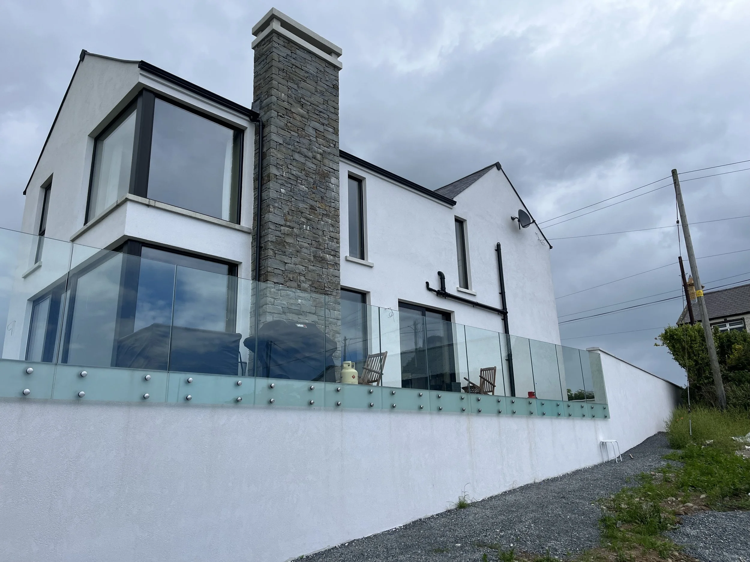 Frameless Glass Balustrade / Balcony Northern Ireland 
