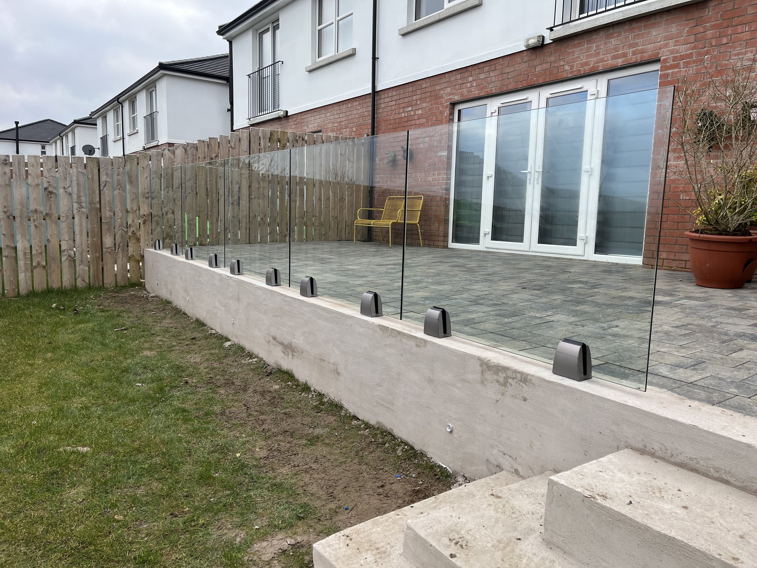 PATIO &amp; TERRACE GLASS BALUSTRADES NORTHERN IRELAND 