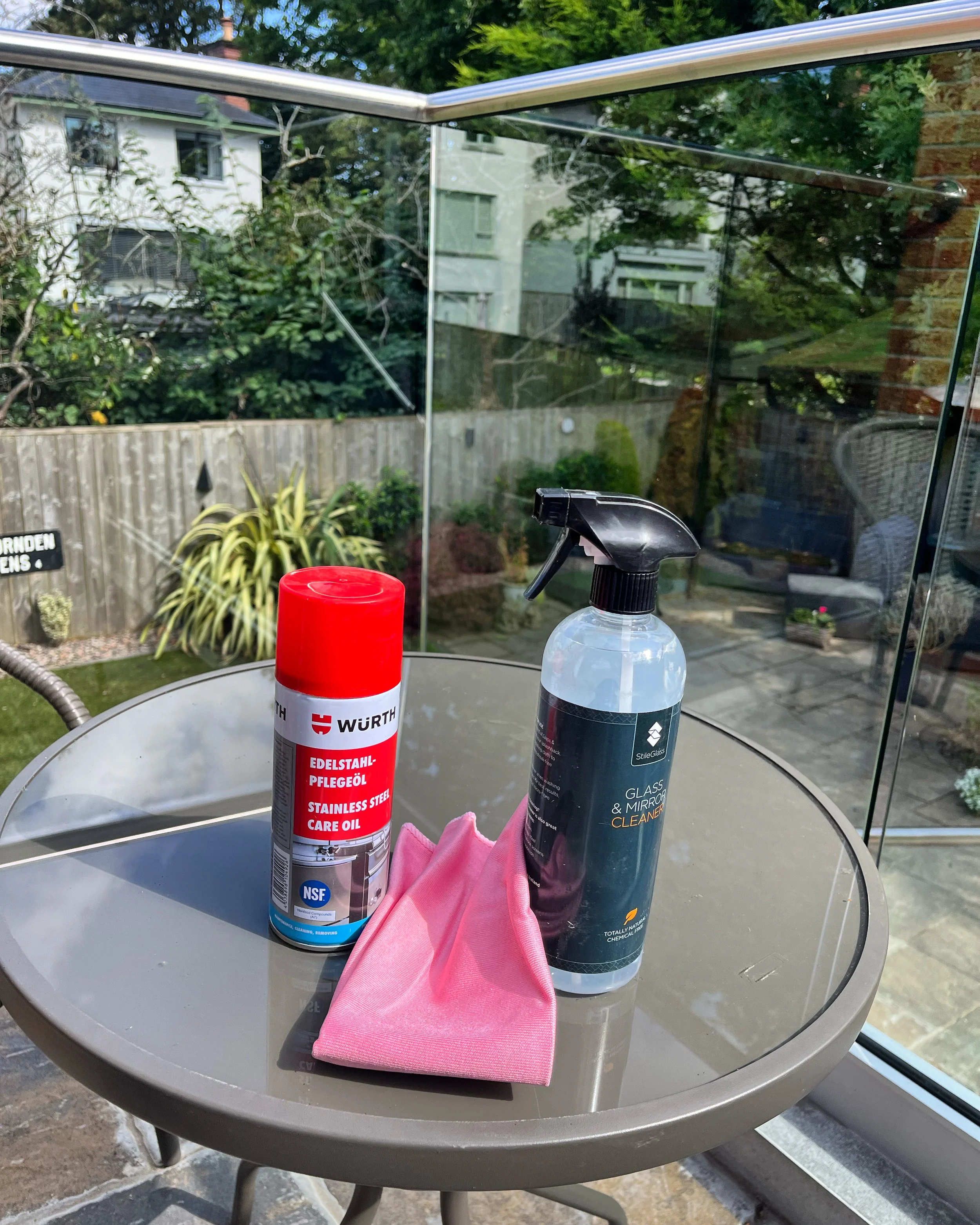 The best way to clean glass balustrades in Northern Ireland 