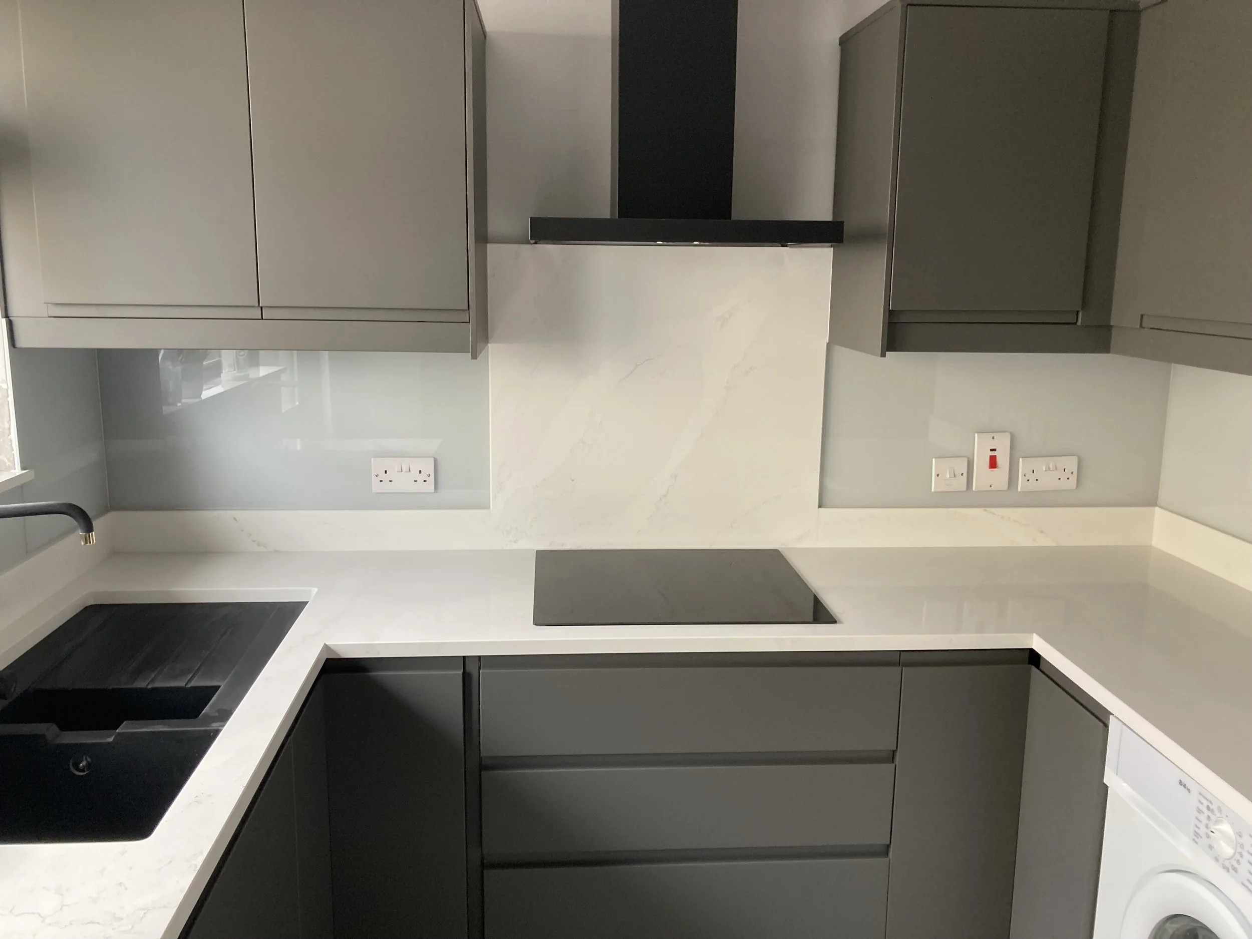 Custom coloured splashbacks Northern Ireland  