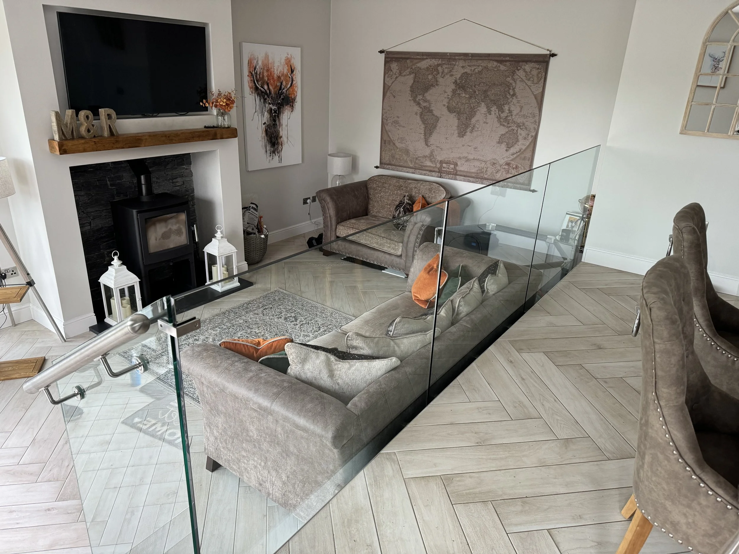 Internal Glass Balustrades Ireland 
