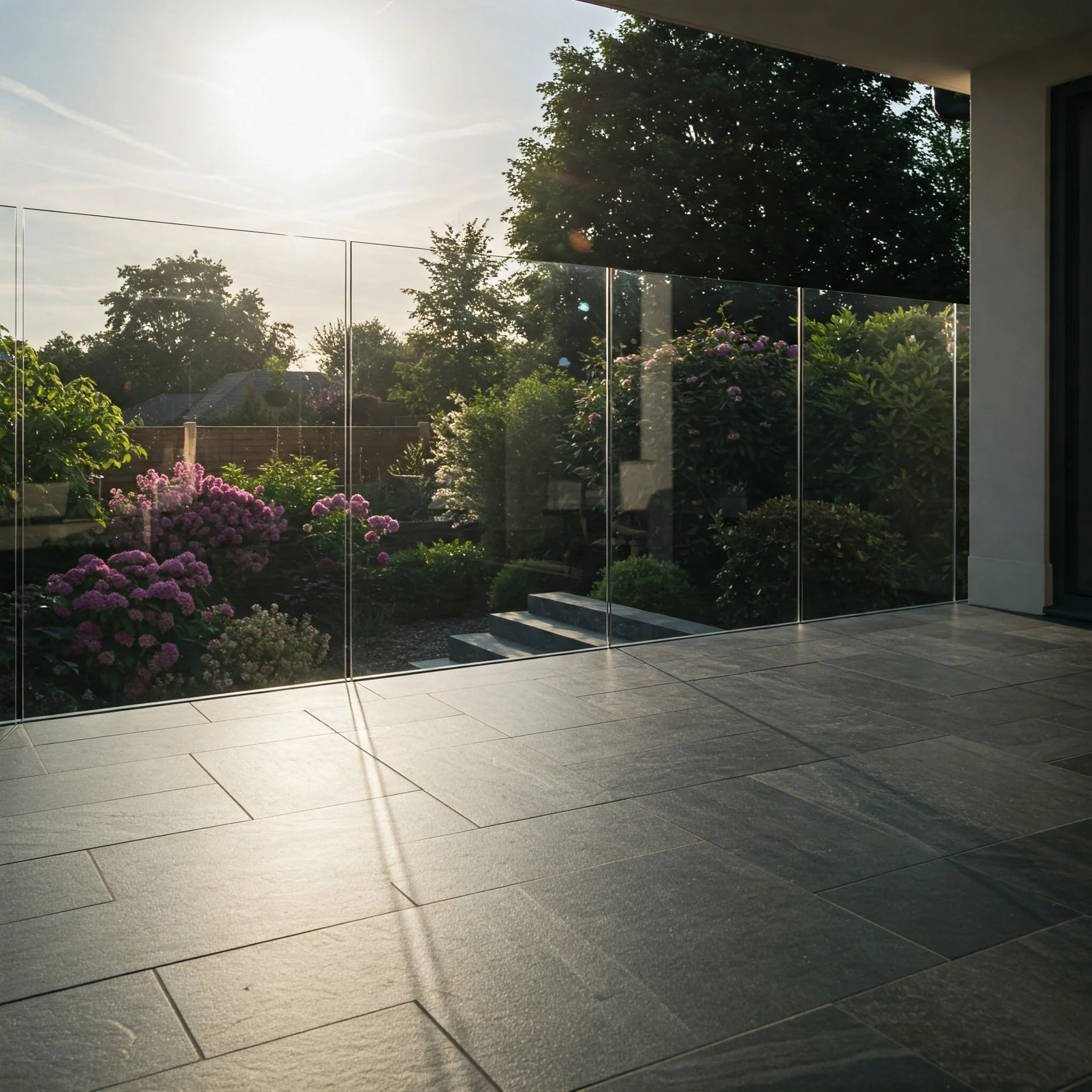 Transform Your Garden with the Elegance and Safety of Glass Balustrades