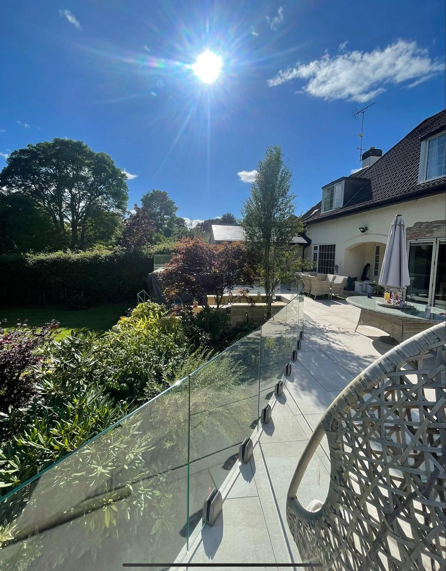 NOW'S THE TIME TO START PLANNING YOUR GLASS BALUSTRADE FOR OUTDOOR USE THIS SUMMER