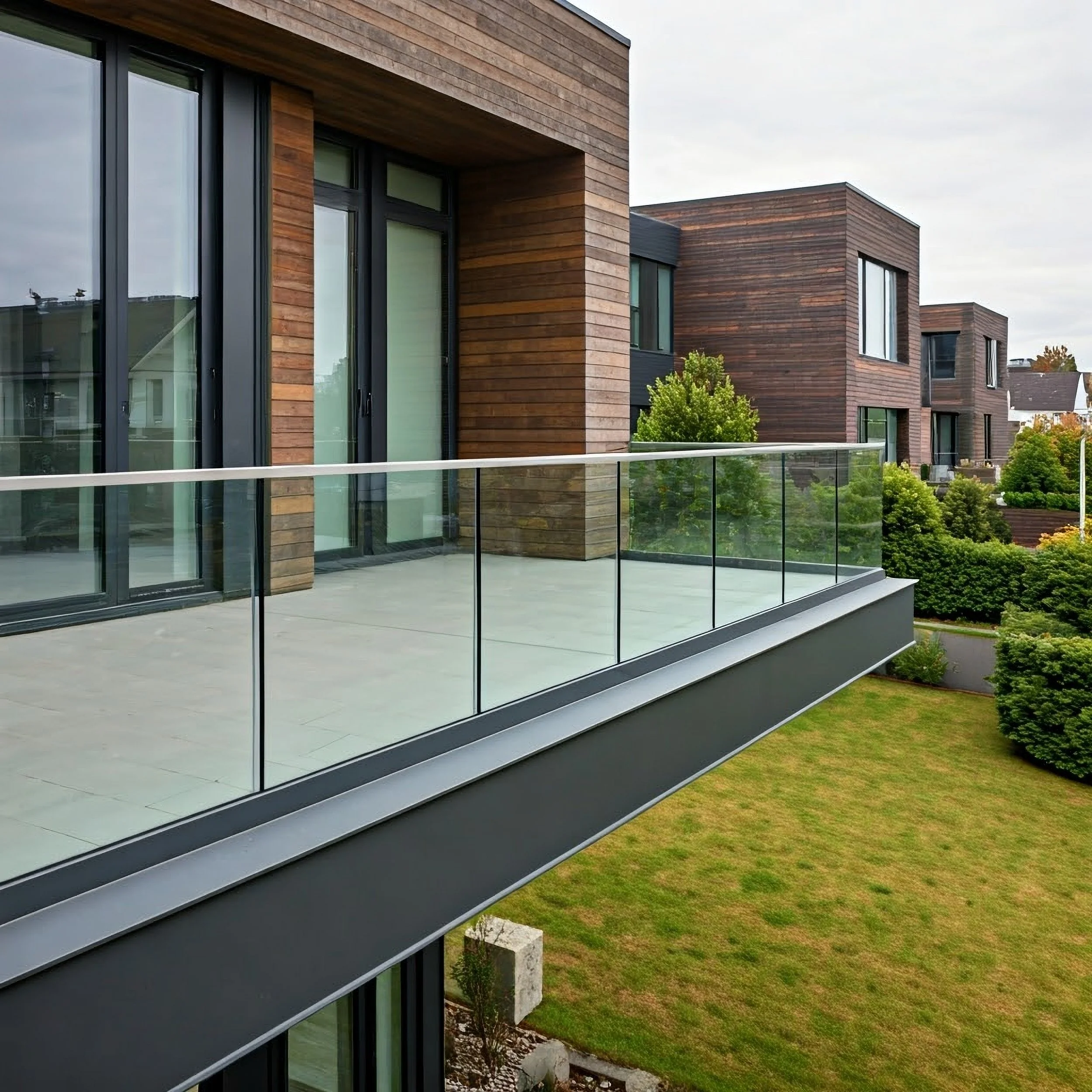 Glass Balustrades can add safety &amp; security to your outdoor space