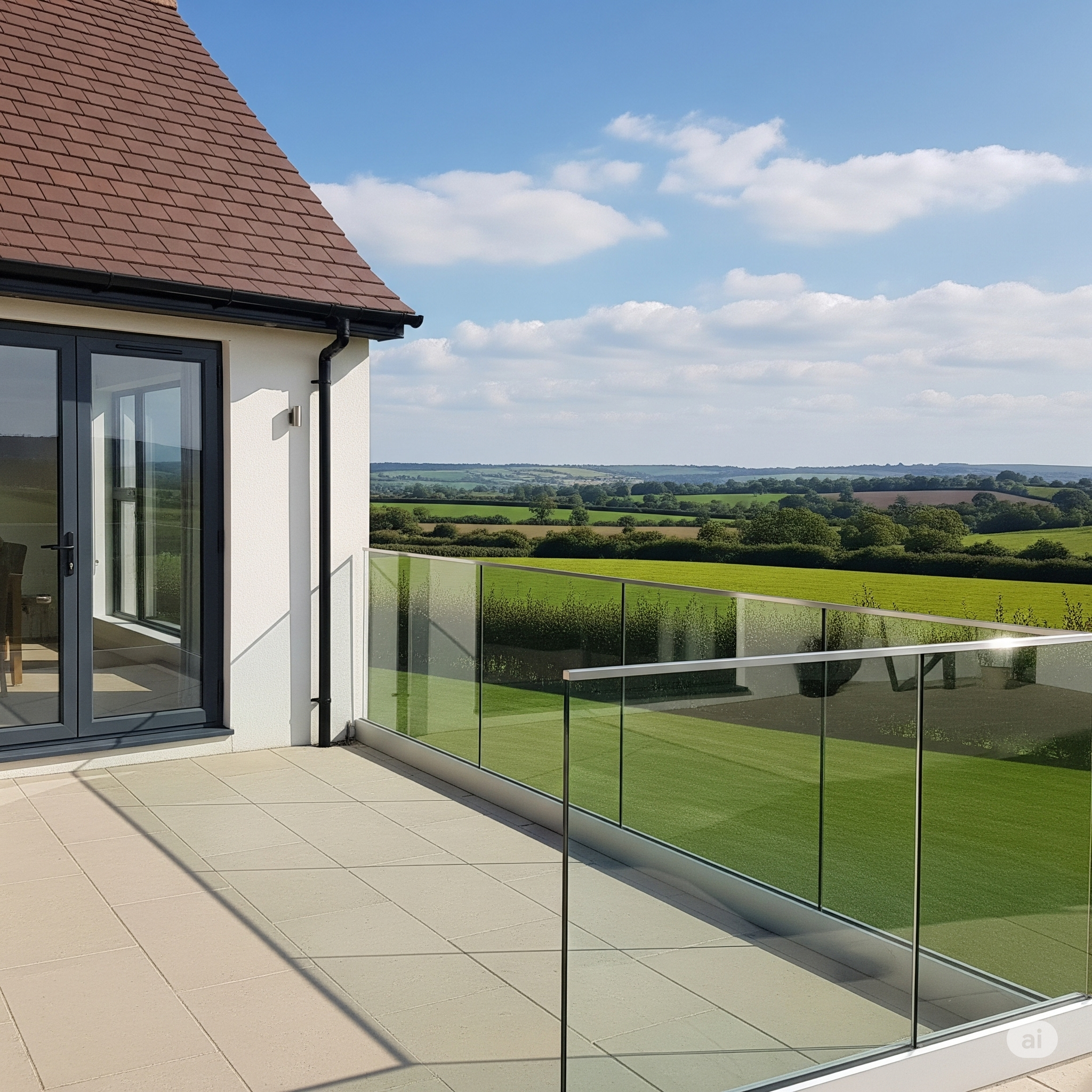 LOW MAINTENANCE APPEAL OF GLASS BALUSTRADES