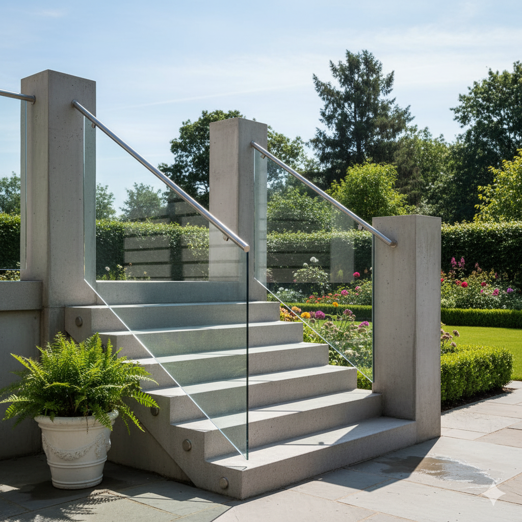 THE ART OF CUSTOM GLASS BALUSTRADES BY STILEGLASS
