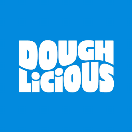 Doughlicious cookie logo