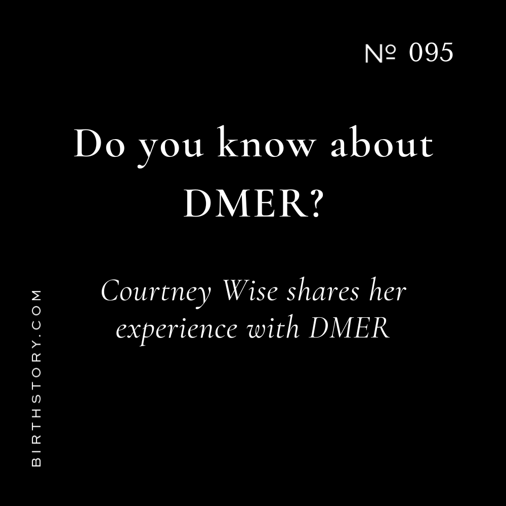 95 Do you know about DMER? If you plan to breastfeed, you urgently need to know these 4 letters and Courtney Wise