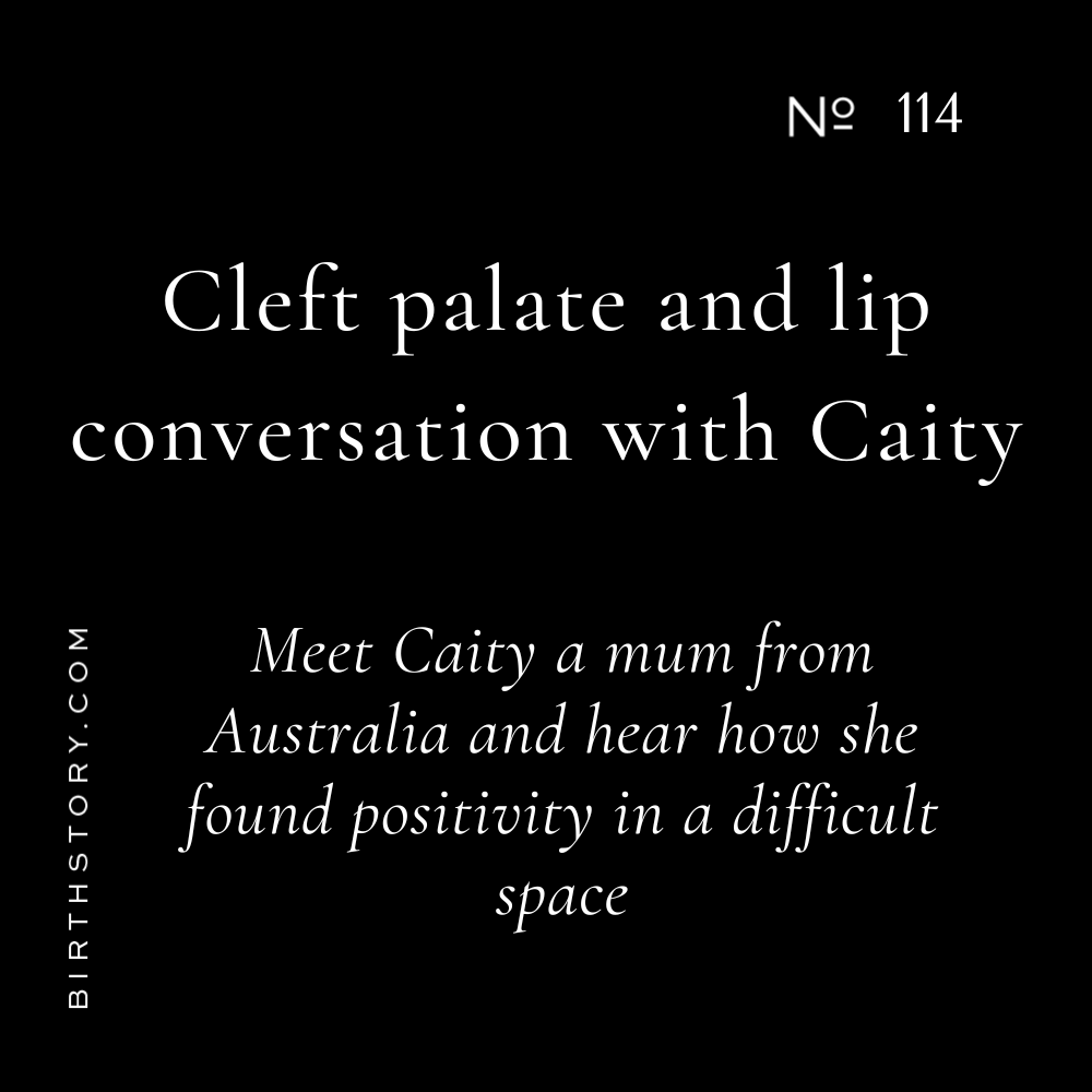114 Australia's Caity and CEO of Living the Abundant Way on a cleft palate diagnosis, unmedicated birth, and pumping for a year!