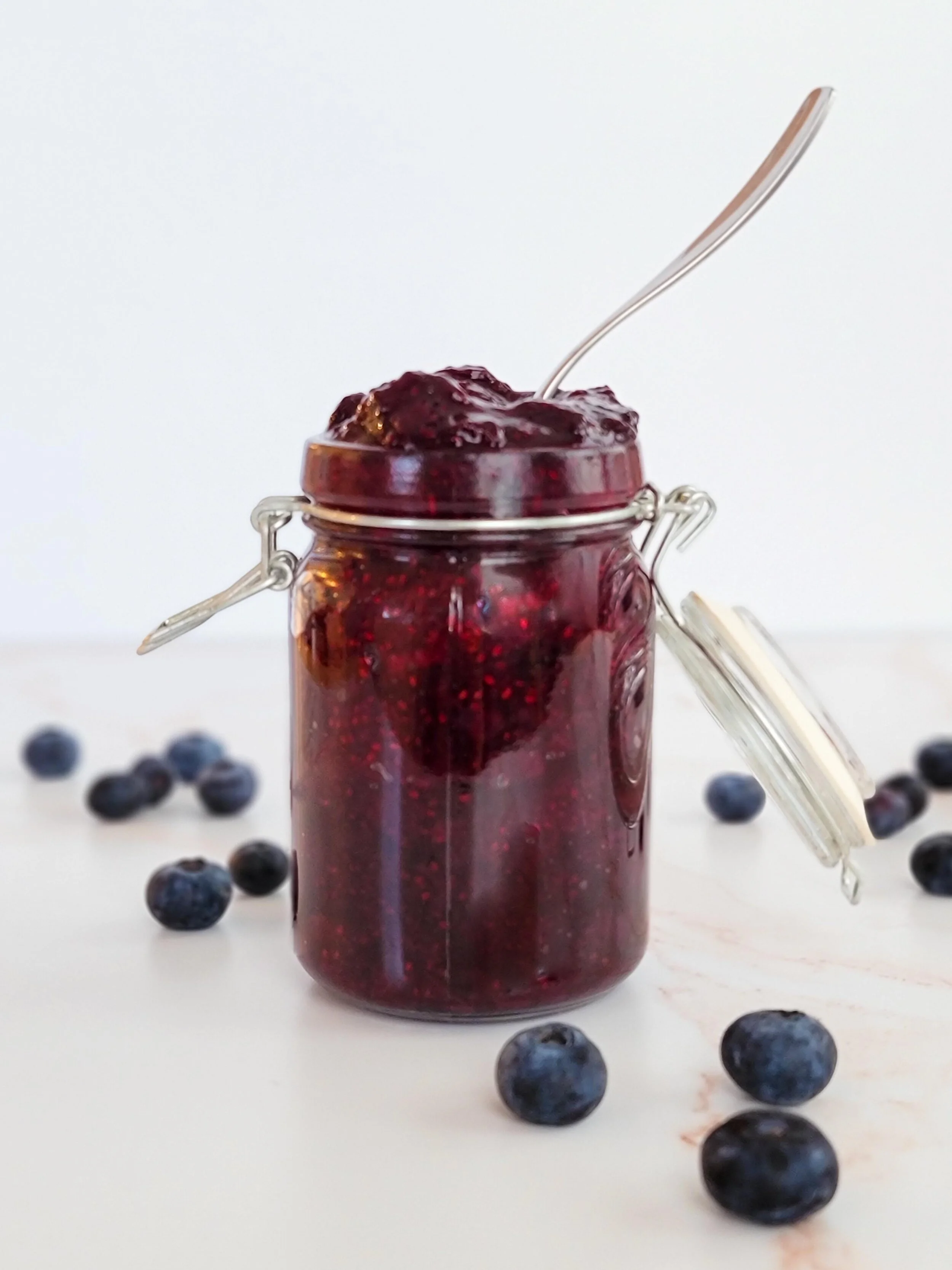 3 Ingredient Blueberry Chia Jam — Sprout Into Wellness