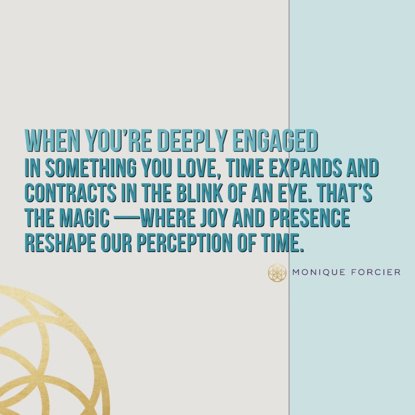 Have you ever noticed how time feels different when you're doing something you truly love? 🌟 In those moments, it&rsquo;s as if the clock fades away. Hours can pass in what feels like minutes, or a single moment can feel infinite and rich. This is t