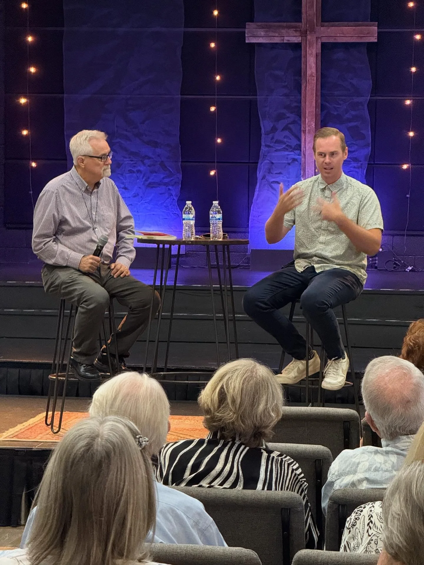 What a morning! Yesterday we had the honor of hosting Pastor Clint Leavitt from Midtown Presbyterian as he shared stories and insight from his new book, Cockroaches, God, Death, and Mangoes. (@roaches_god_death_mangoes )

We&rsquo;re grateful for his