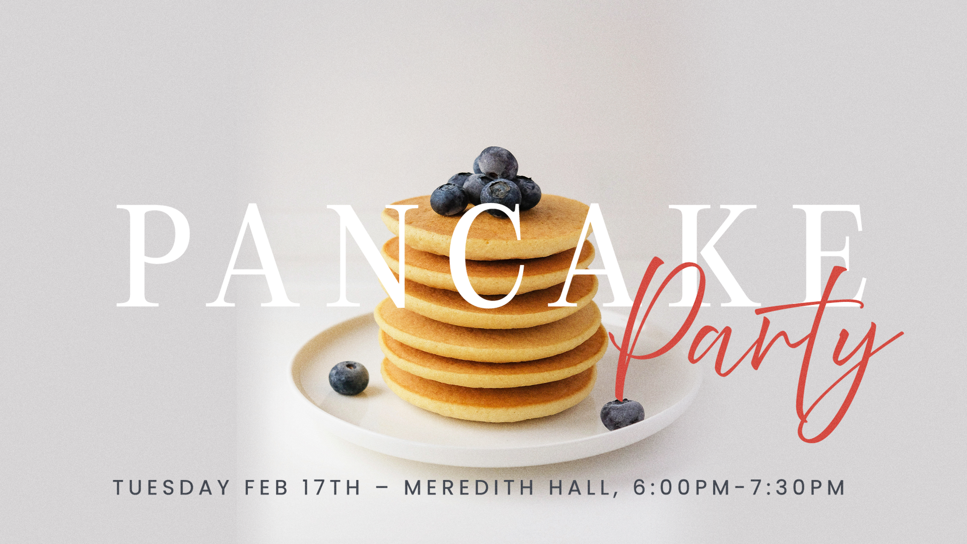 Pancake Party