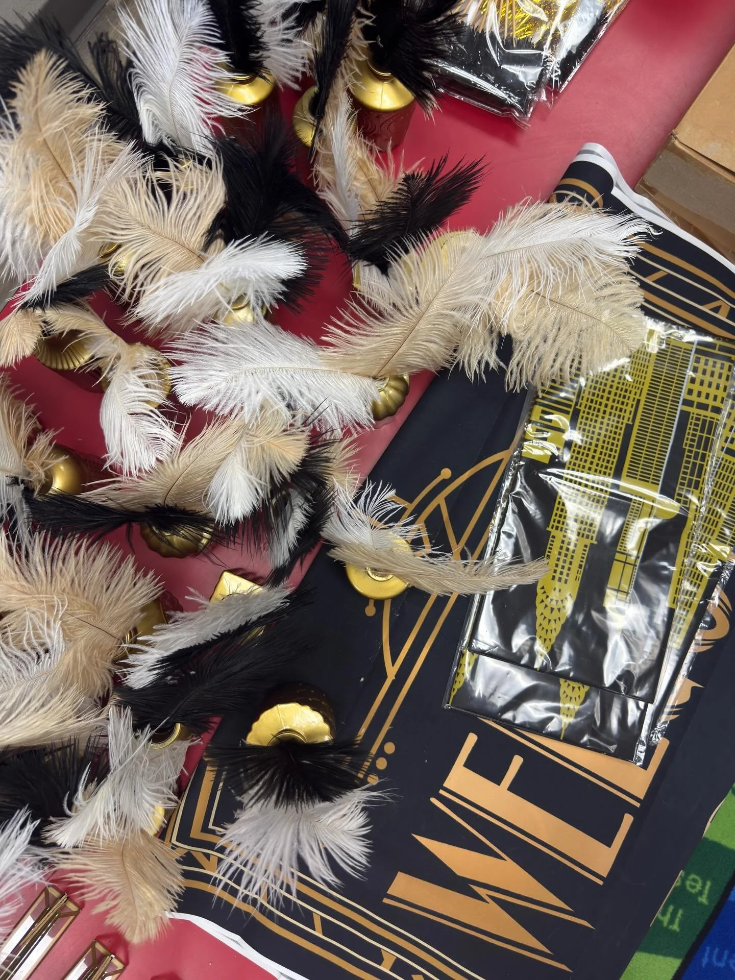 What are these decorations for?!
We&rsquo;re getting ready for SENIORS LUNCH, happening on Thursday, February 19th at 11:30am! We will have a delicious lunch and jazz music from @mcalvoni.jazz ! You won&rsquo;t want to miss it so grab your tickets AS