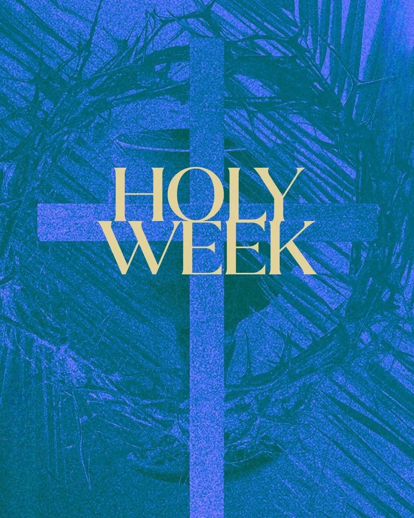 As we look ahead to Holy Week, we want to invite you to make space to walk with Christ through these sacred days.

During Holy Week, Monday through Friday, we&rsquo;ll gather in the Sanctuary from 8:00 to 8:30 a.m. for a quiet time of Scripture, a br