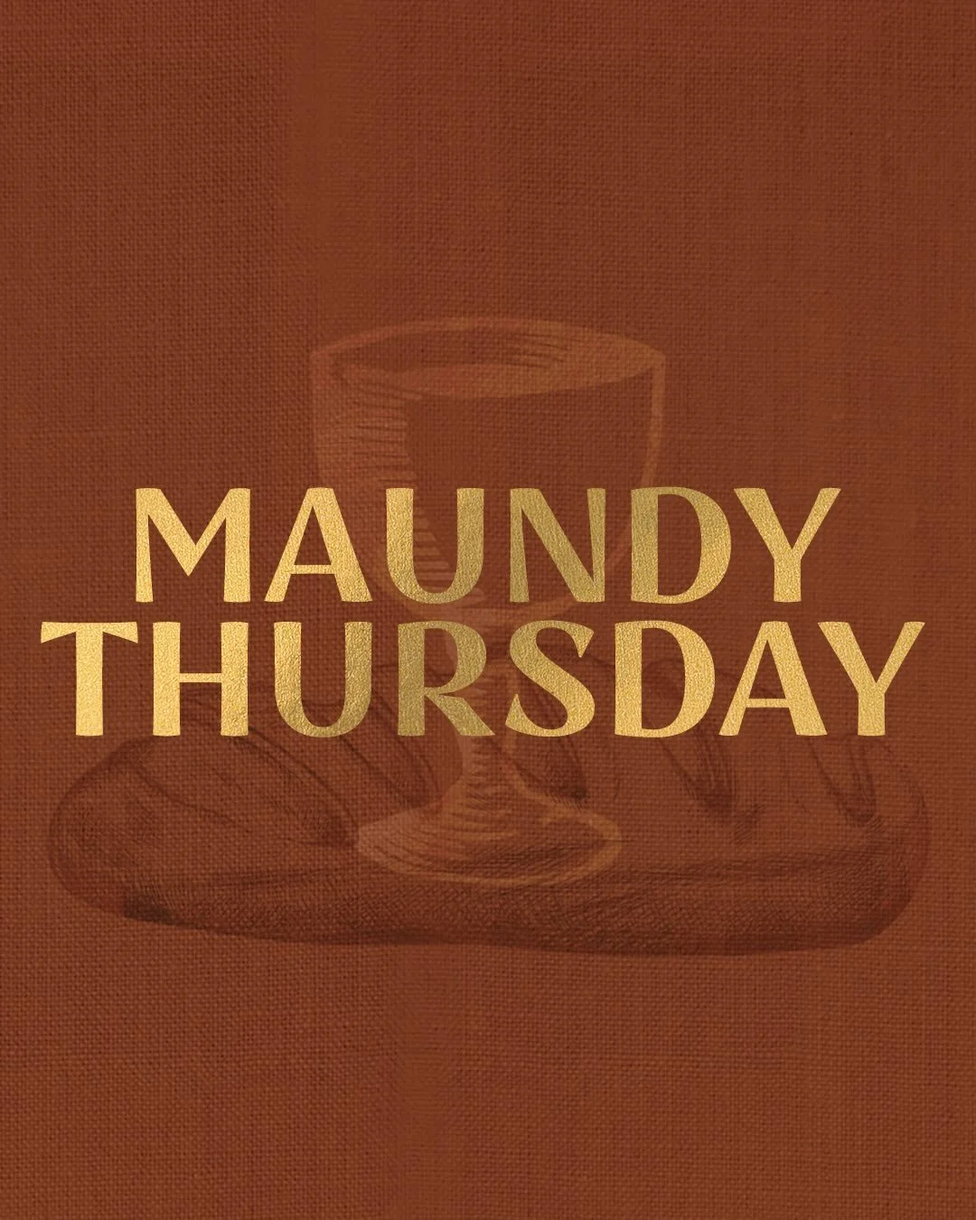 Holy Week is here, and we&rsquo;d love for you to join us as we slow down and remember the heart of the story.

On Maundy Thursday at 6:30pm, we&rsquo;ll gather for a unique outdoor service shaped by the Passover meal&mdash;walking through the very m