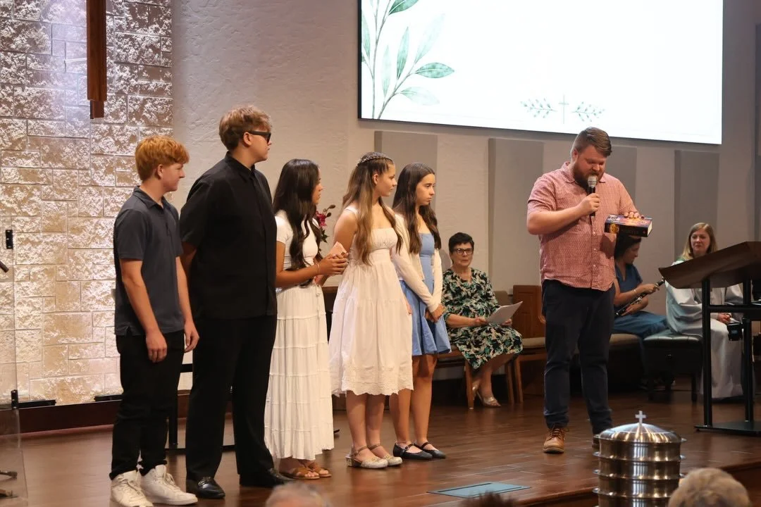 We are so proud of our Confirmation Students!
