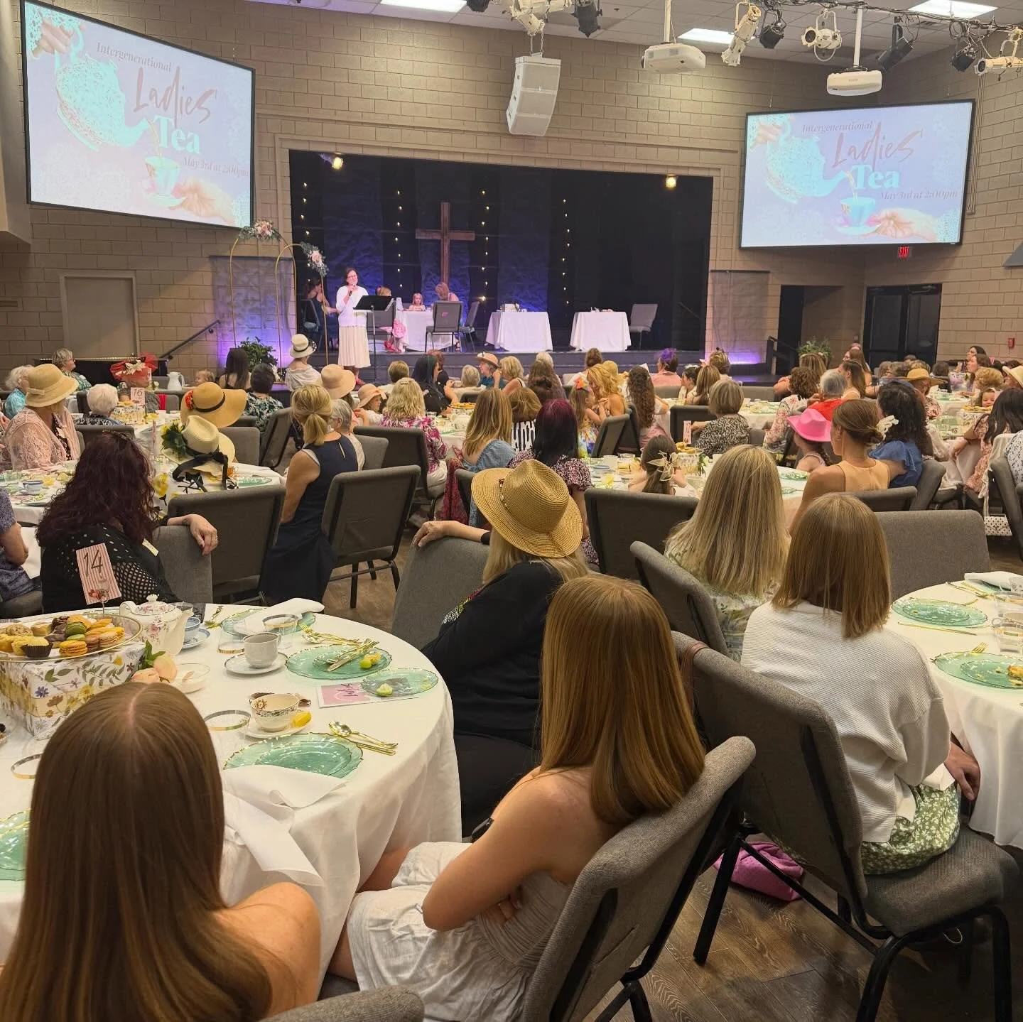 Such a delightful afternoon at our Women&rsquo;s Tea! 🫖✨

Beautiful tables, sweet treats, and even sweeter conversation&mdash;it was a joy to gather, laugh, and connect across generations. Charla&rsquo;s encouragement reminded us of the power of wom