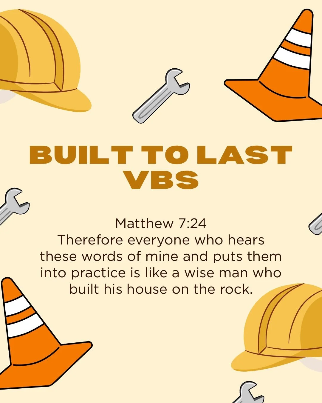 🚧 Halfway through VBS week! 🚧

We&rsquo;ve been building, creating, laughing, singing, learning, and discovering what it means to build our lives on Jesus.

A huge thank you to our amazing crew of volunteers who have shown up each day ready to serv