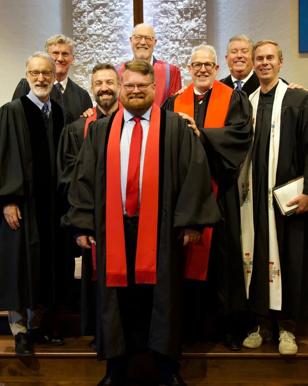 What a special day for our church family.

On Sunday, we had the joy of ordaining Rev. Jake Baldwin as a Minister of Word and Sacrament in ECO. After years of study, prayer, discernment, and faithful service, it was a privilege to celebrate this mile