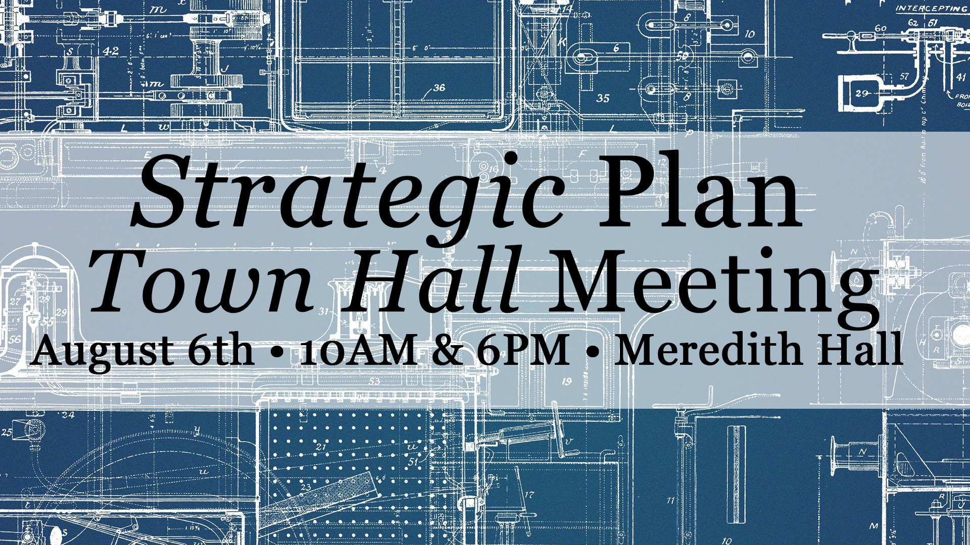 Strategic Plan Town Hall