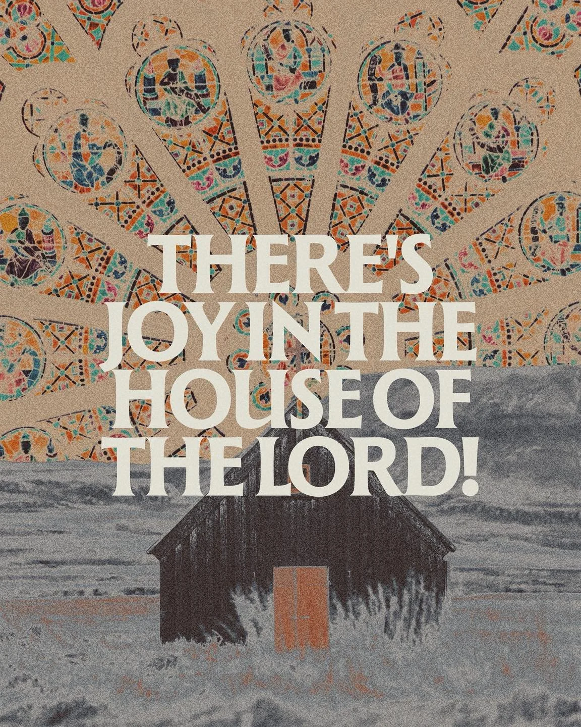 There&rsquo;s joy in the house of the Lord today! And we won&rsquo;t be quiet. We shout out Your praise. 🙌