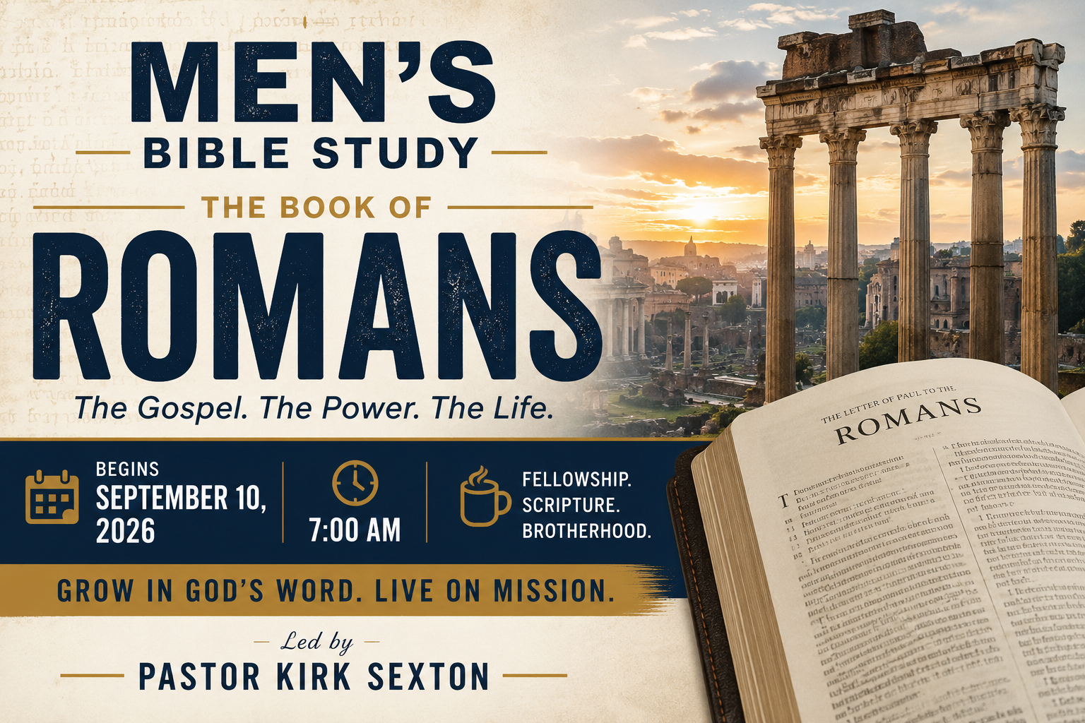 The Book of Romans: a Men's Bible Study