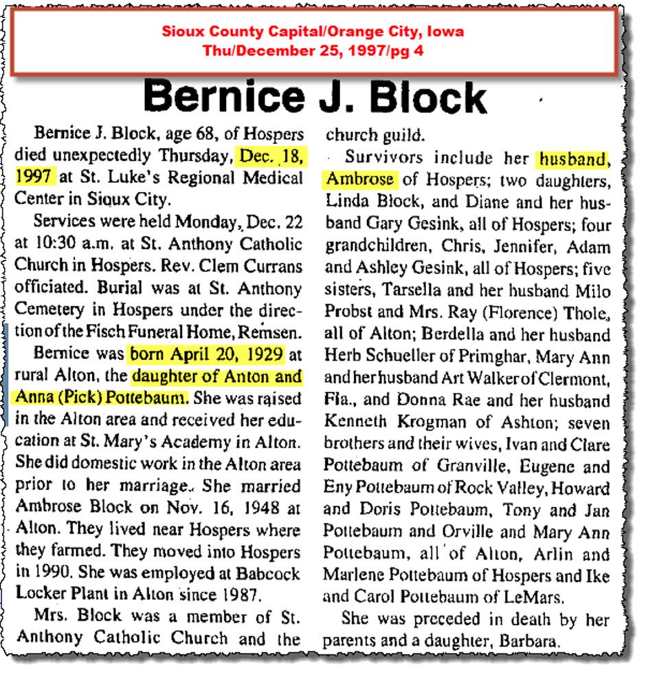 1997 Block Bernice obit d Dec 18.jpg