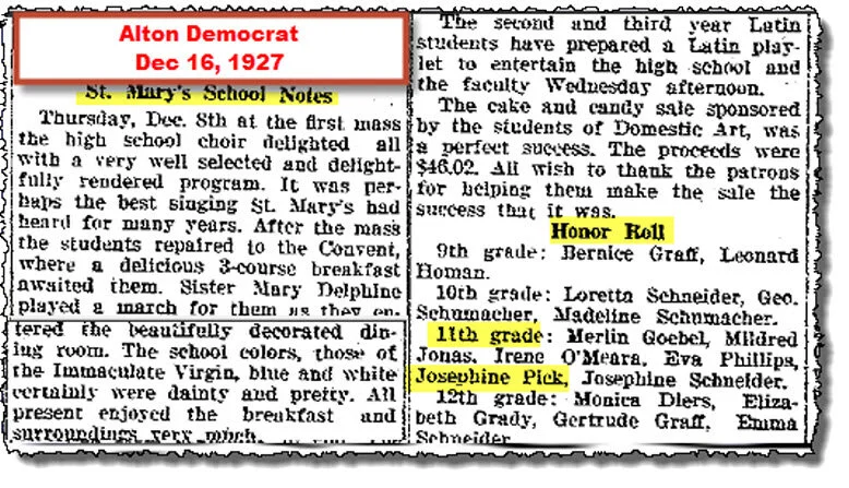 News Archives from the 1920's