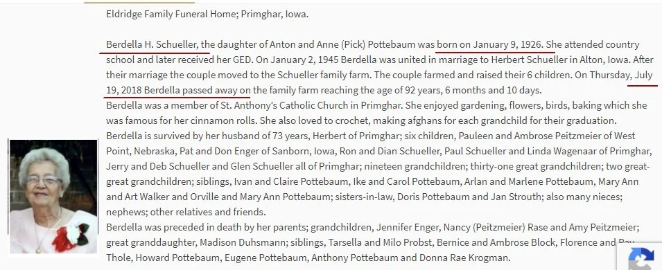 2018 Schueller Berdella Pottebaum obit d Jul 19.jpg