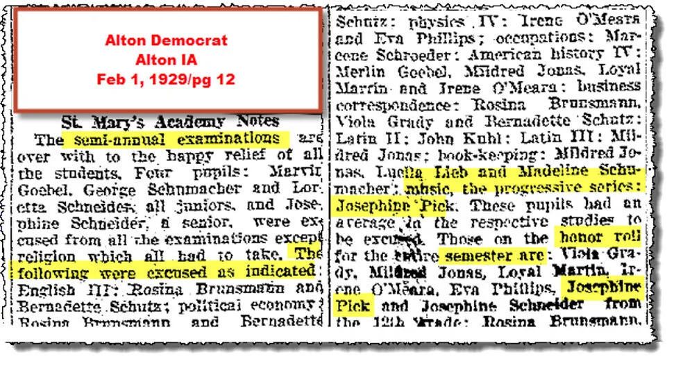 News Archives from the 1920's