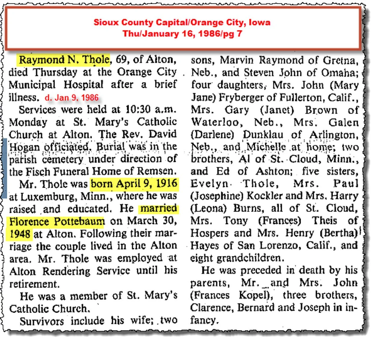 1986 Thole Raymond D obit d Jan 9.jpg