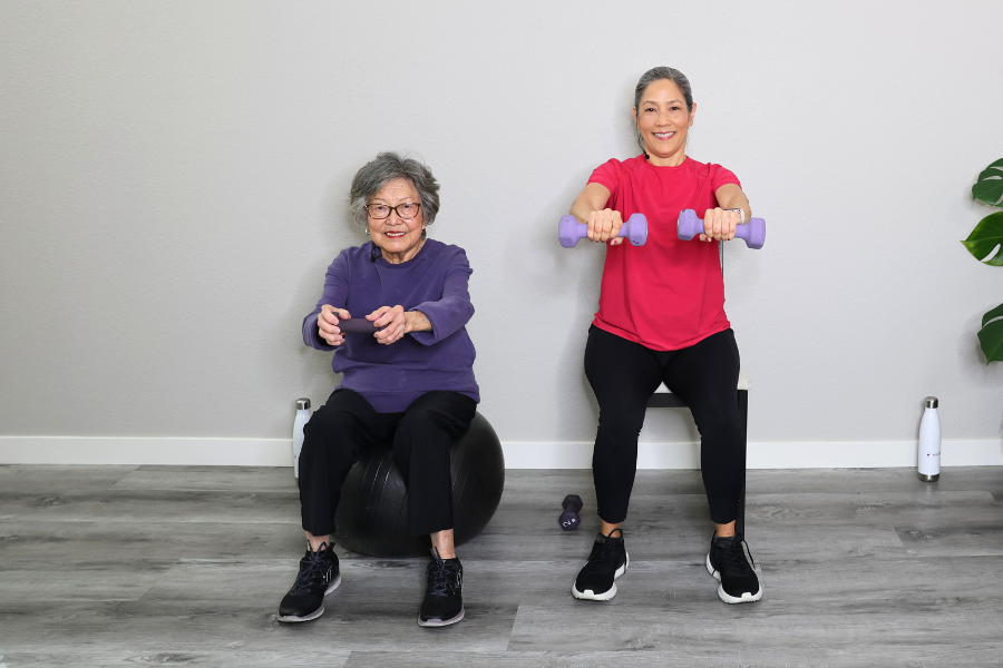 10-Minute Stability Ball Core Workout