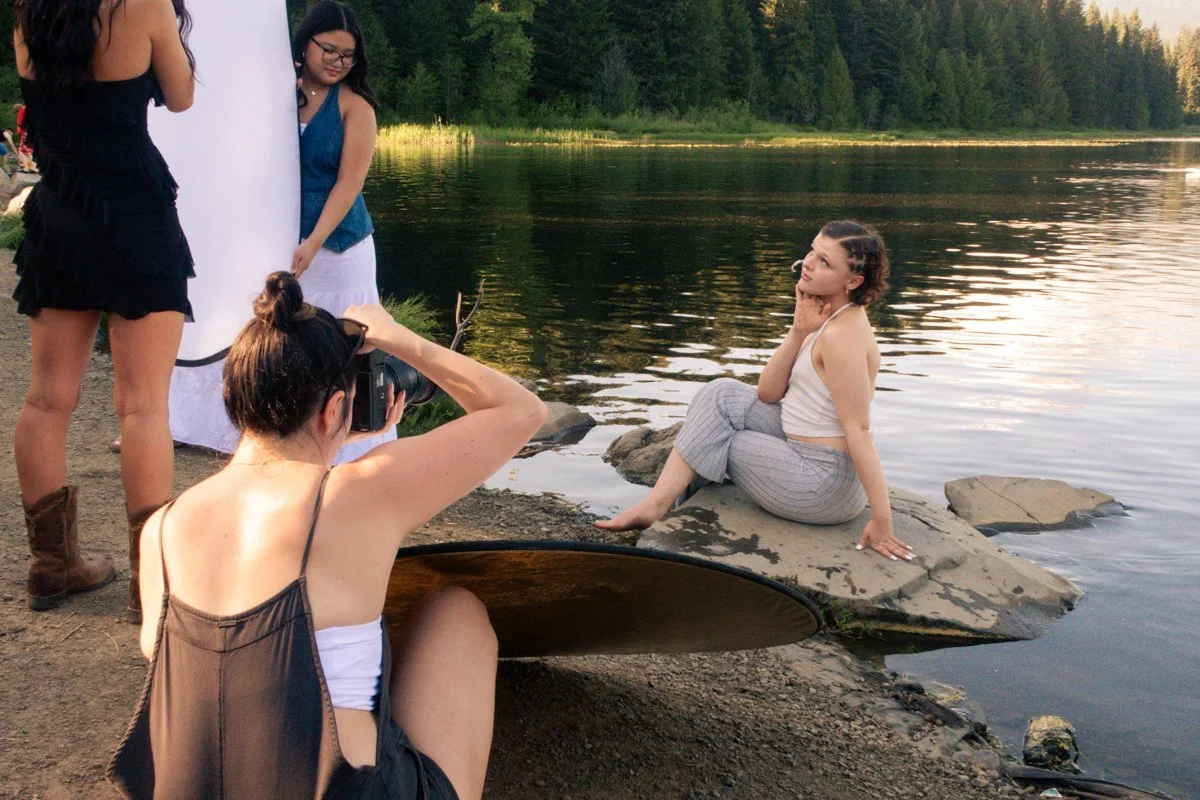 ST26 Trillium Lake Mountain Senior Team Behind the Scenes Outdoor Senior Photo Session in Goverment Camp, Oregon by Vancouver, Washington Based Photographer Natasha Victoria Photography-46.jpg
