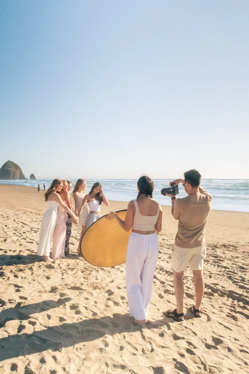 ST26 Cannon Beach Team Behind the Scenes at Outdoor Senior Photo Session in Cannon Beach, Oregon by Vancouver, Washington Based Photographer Natasha Victoria Photography-22.jpg