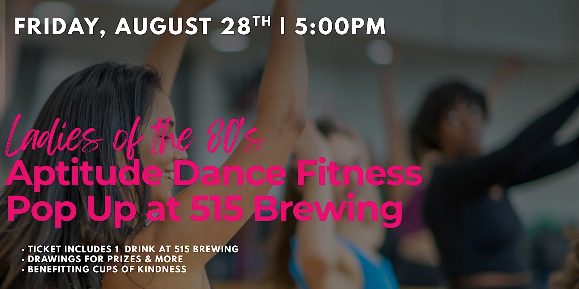 “Ladies of the 80s” Pop Up Dance Fitness w/ Aptitude Fitness