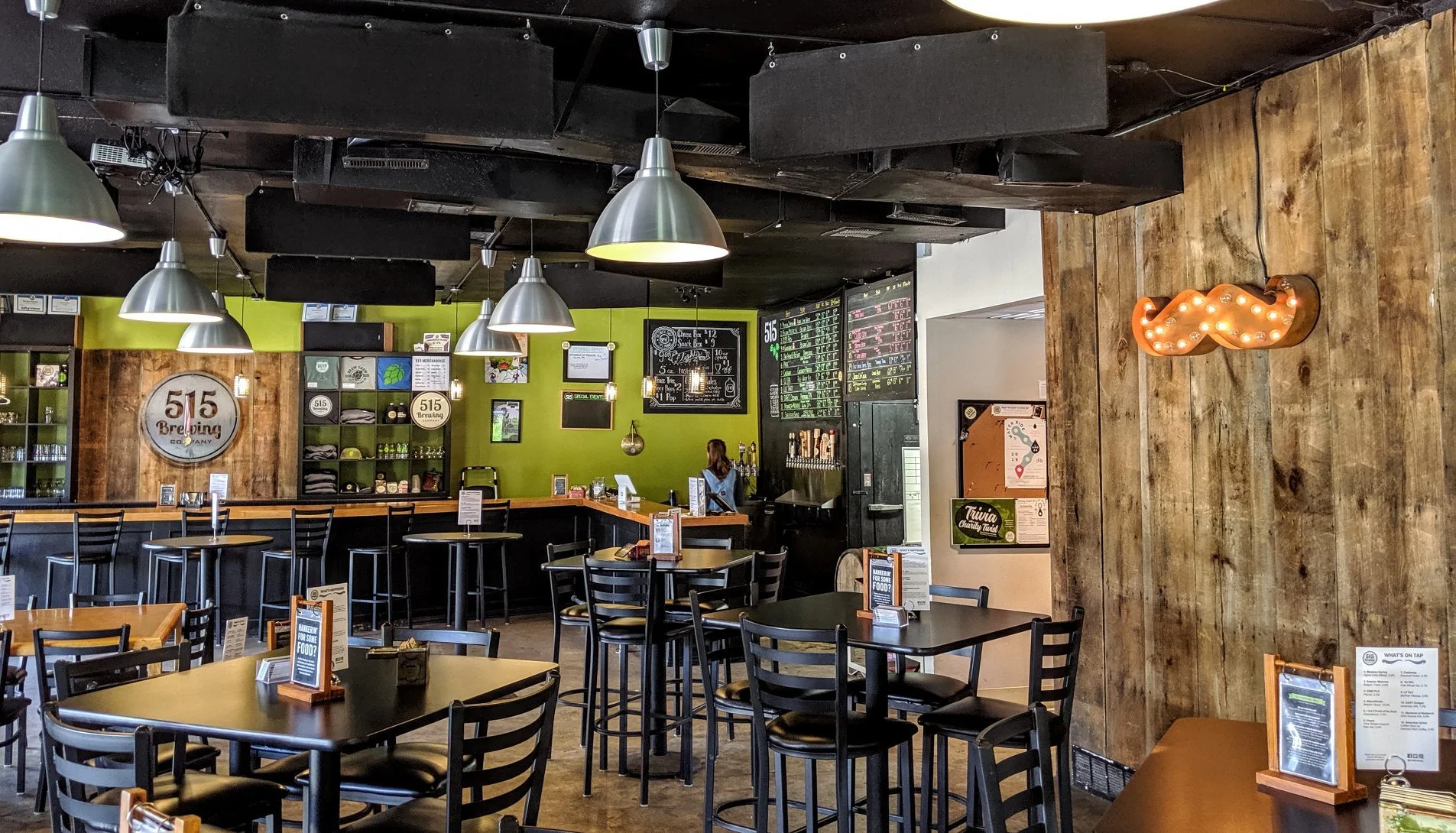 Our illustrious taproom!