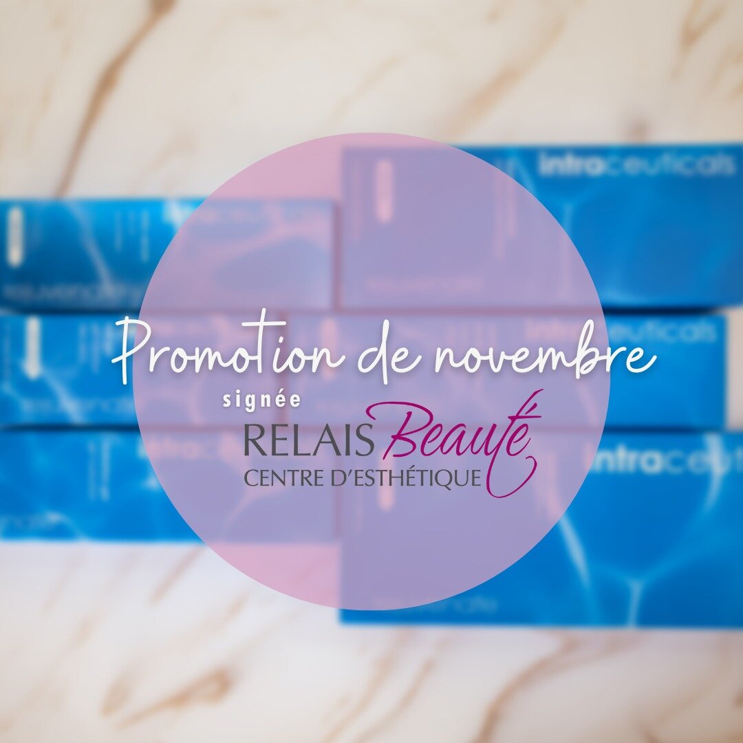 Ce mois-ci, &agrave; l'achat de 2 produits @intraceuticals_official vous obtenez 30% de rabais sur le 3&egrave;me.

Ces produits, &agrave; base d&rsquo;acide hyaluronique, aident &agrave; &eacute;liminer les signes de vieillissement pour une peau d'a