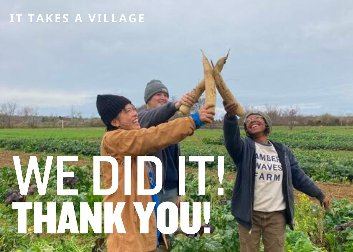 We reached our year-end fundraising goal; thank you! We couldn&rsquo;t have done it without all of your support, it truly takes a village to do what we do. We can&rsquo;t wait to see what 2024 holds. Your donations make everything possible, and we de