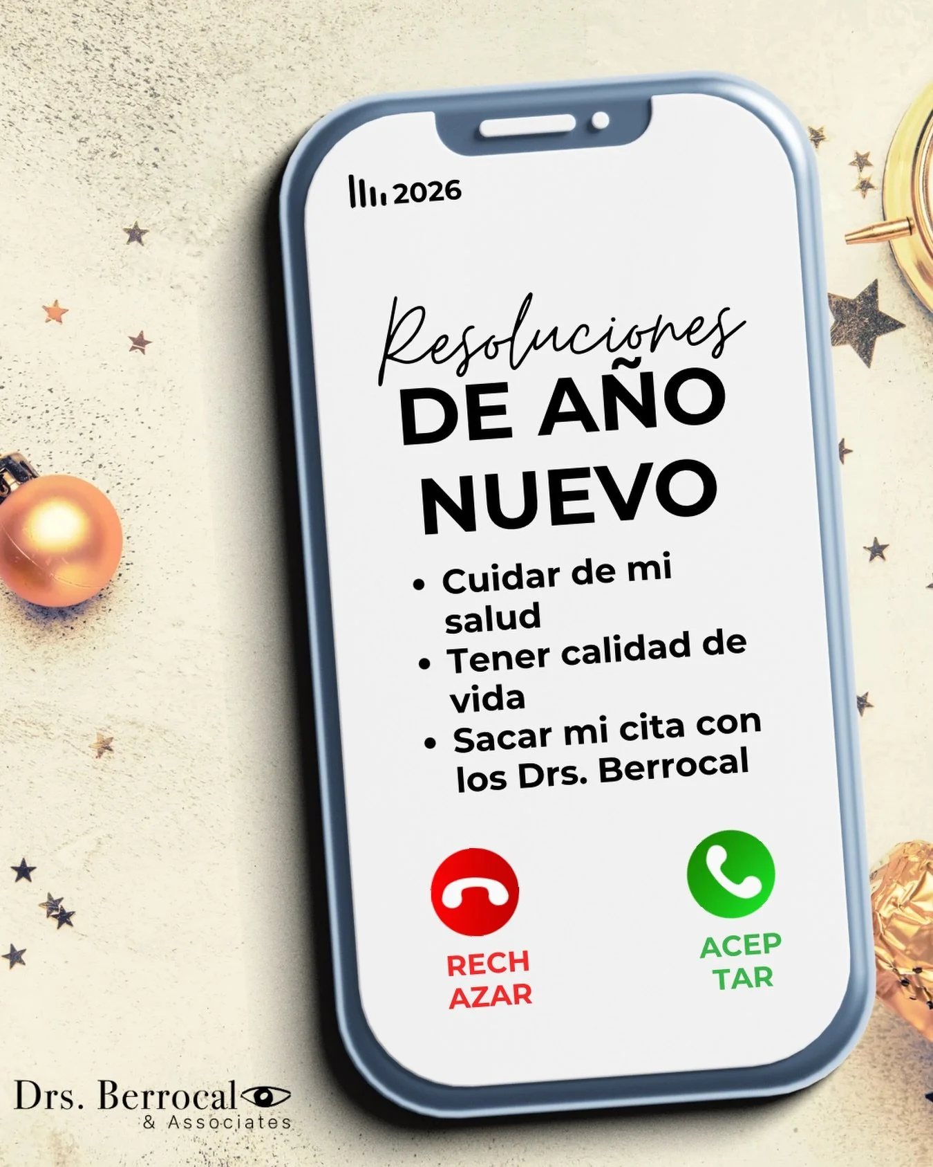&iexcl;Estamos de regreso y list@s para apoyarte en tus resoluciones de a&ntilde;o nuevo! 👁️ 🇵🇷
Agenda tu cita hoy: 
☎️ 787-725-9315 
📧 citas@drsberrocal.com