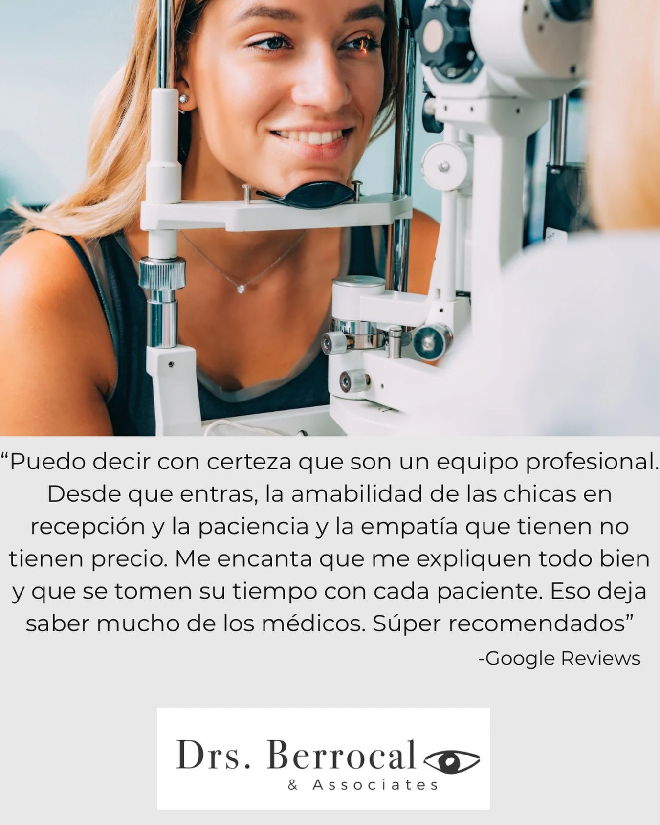 Selecciona a los expertos visuales con m&aacute;s experiencia en Puerto Rico 👁️🇵🇷
☎️ 787-725-9315
📱 786-386-1799
📧 citas@drsberrocal.com