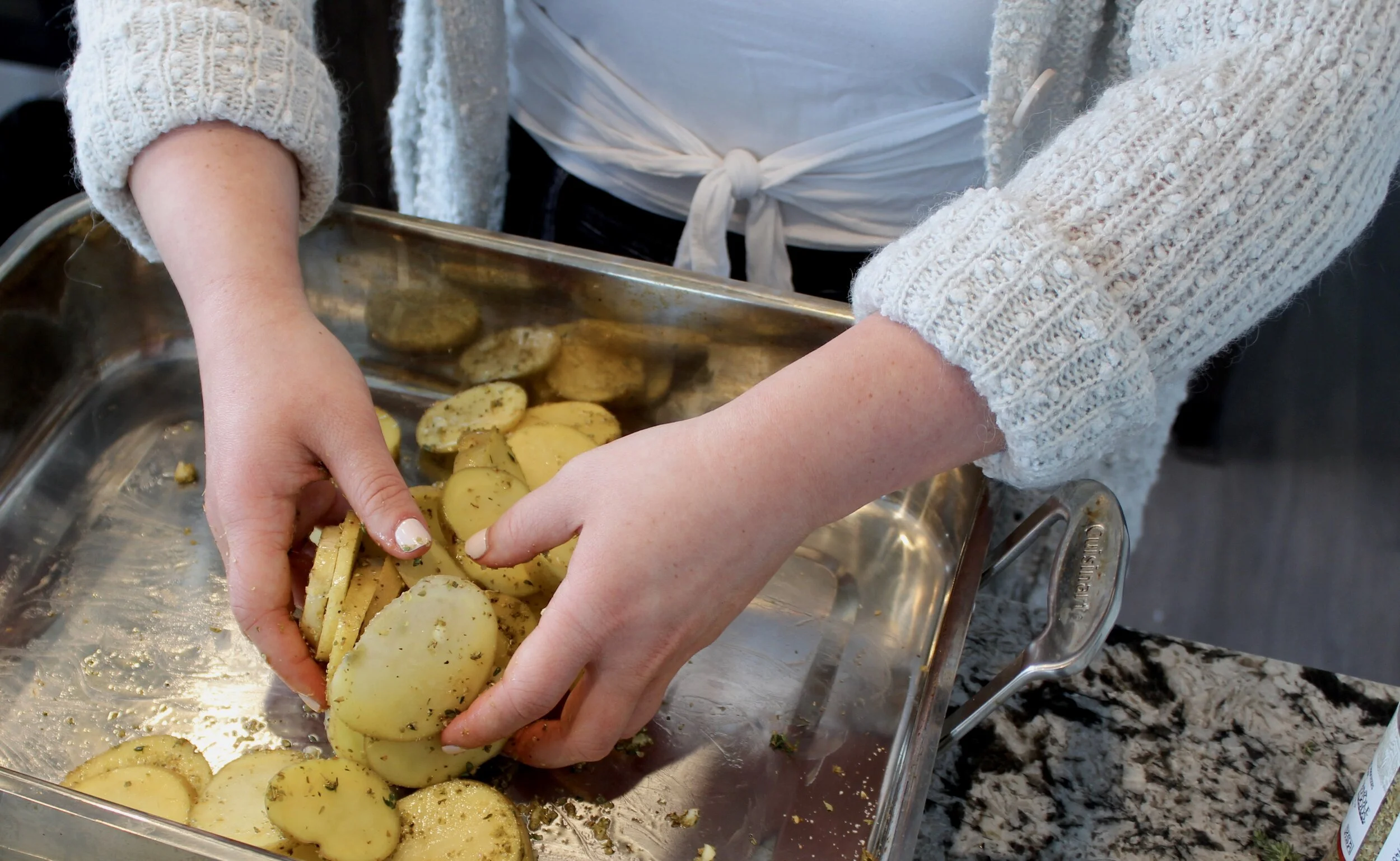 Tossing potatoes.JPG