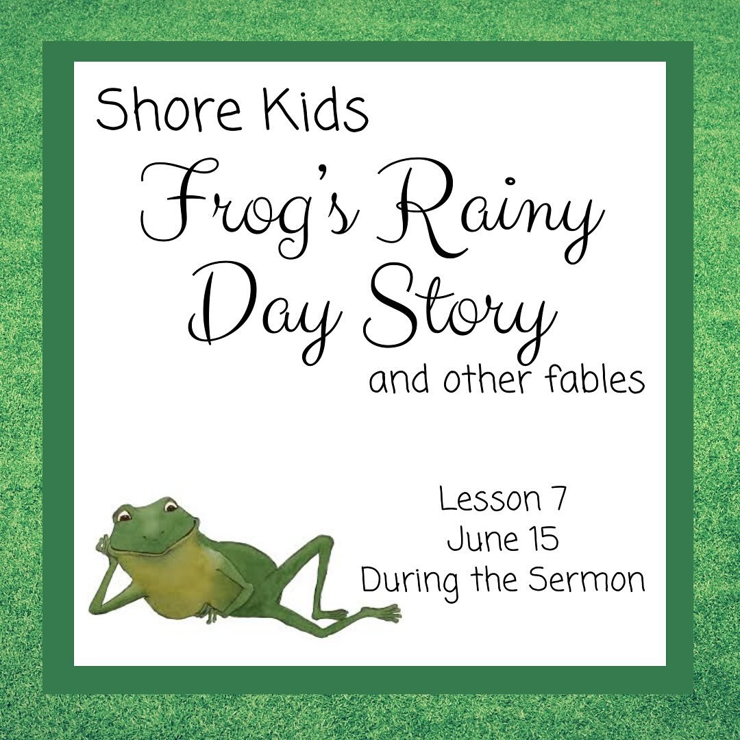 Hey kids!  We can&rsquo;t wait to share a special lesson with you this week! Join us during the sermon!