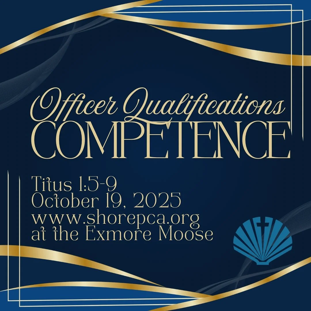 Join us for worship at 10:30 in the ballroom of the exmore Moose! www.shorepca.org