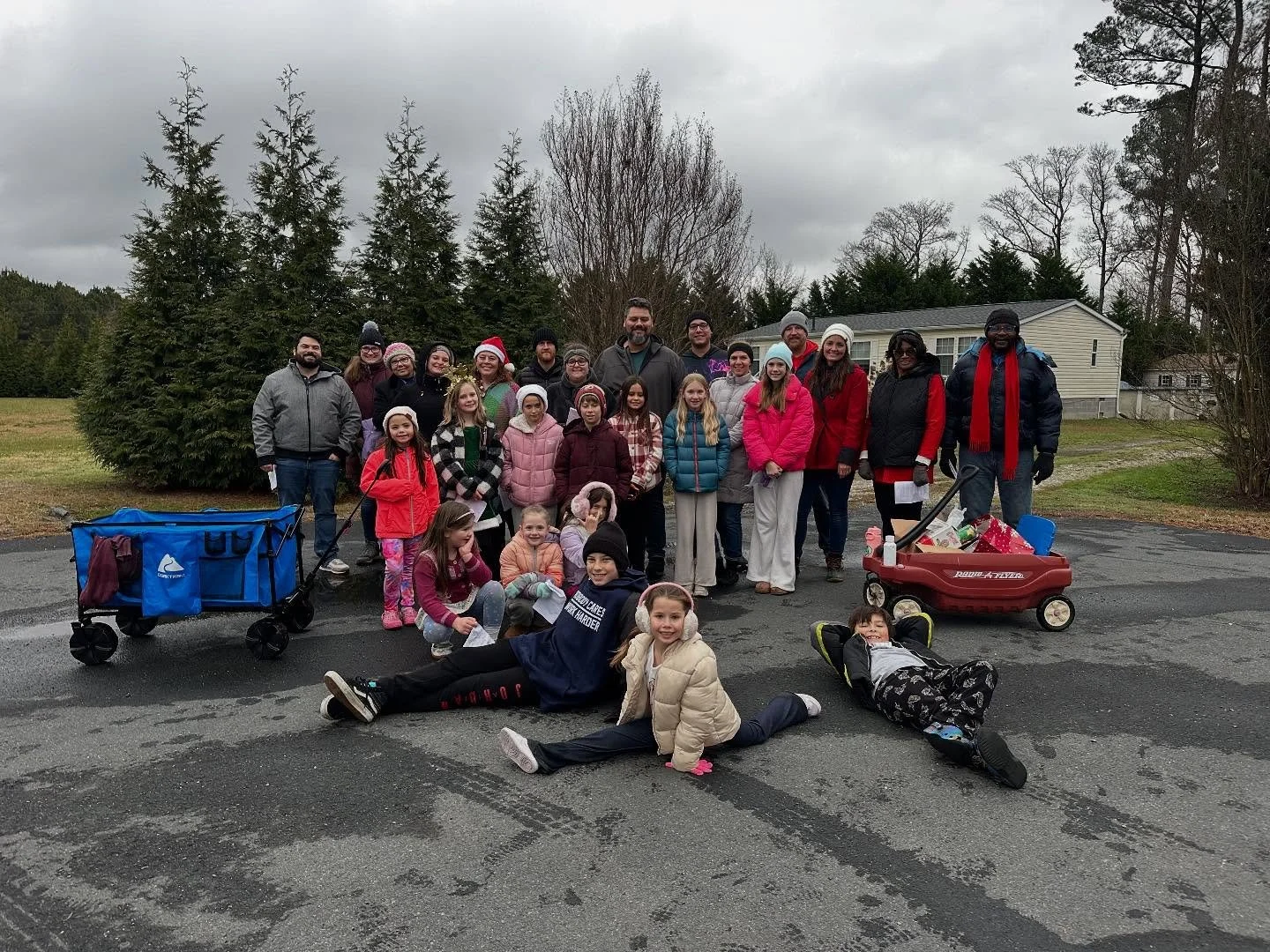 What a joyful afternoon at Caroling for Canned Goods! We loved joining our community to gather donations for the food bank while lifting our voices together in songs that point us to hope&mdash;the hope we have in the coming Savior. Thank you to ever