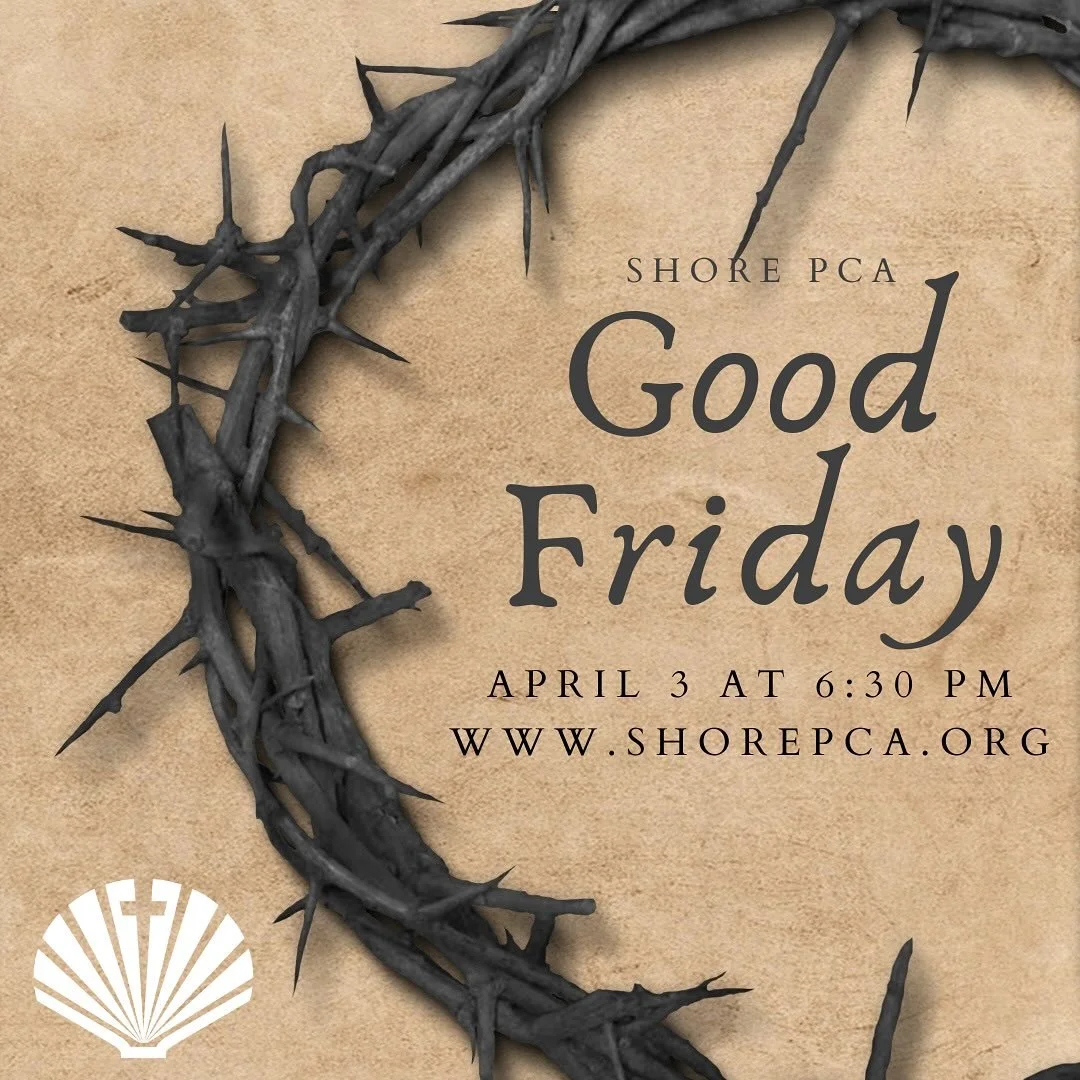 Join us for our Good Friday Service on April 3 at 6:30 PM at 3431 Main Street in Exmore.
This will be a time of worship shaped by short reflections on Scripture and plentiful music as we remember the cross of Christ. On Good Friday we consider the we