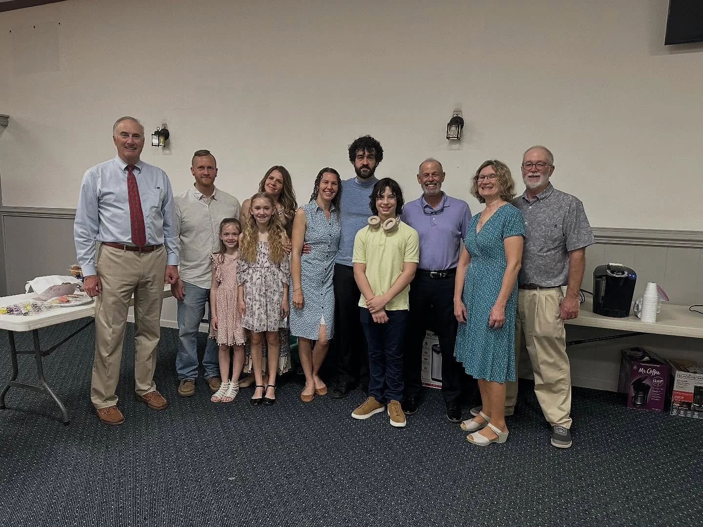 We are so thankful to the brothers and sisters who assist with setup each week! We see you and appreciate the work you do behind the scenes!