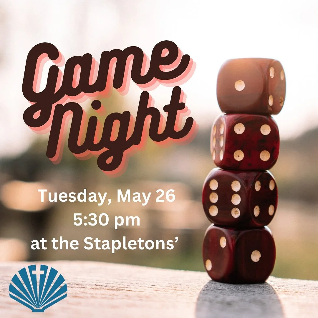 Students 6th-12th grade: Join us for a game night this Tuesday!